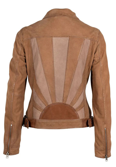 Sunny RF Leather Cognac Jacket