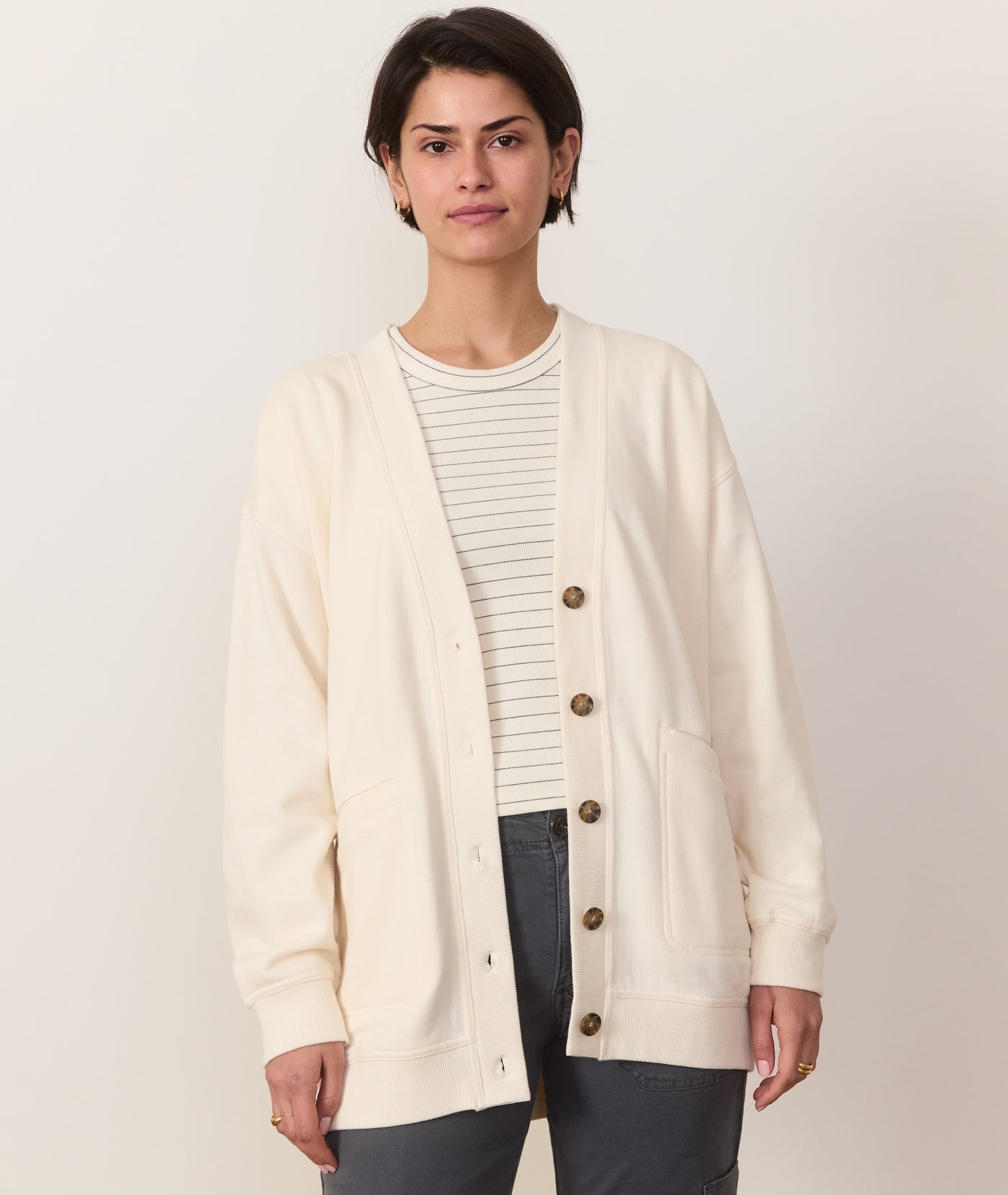 Cloud 9 Antique White Cardigan